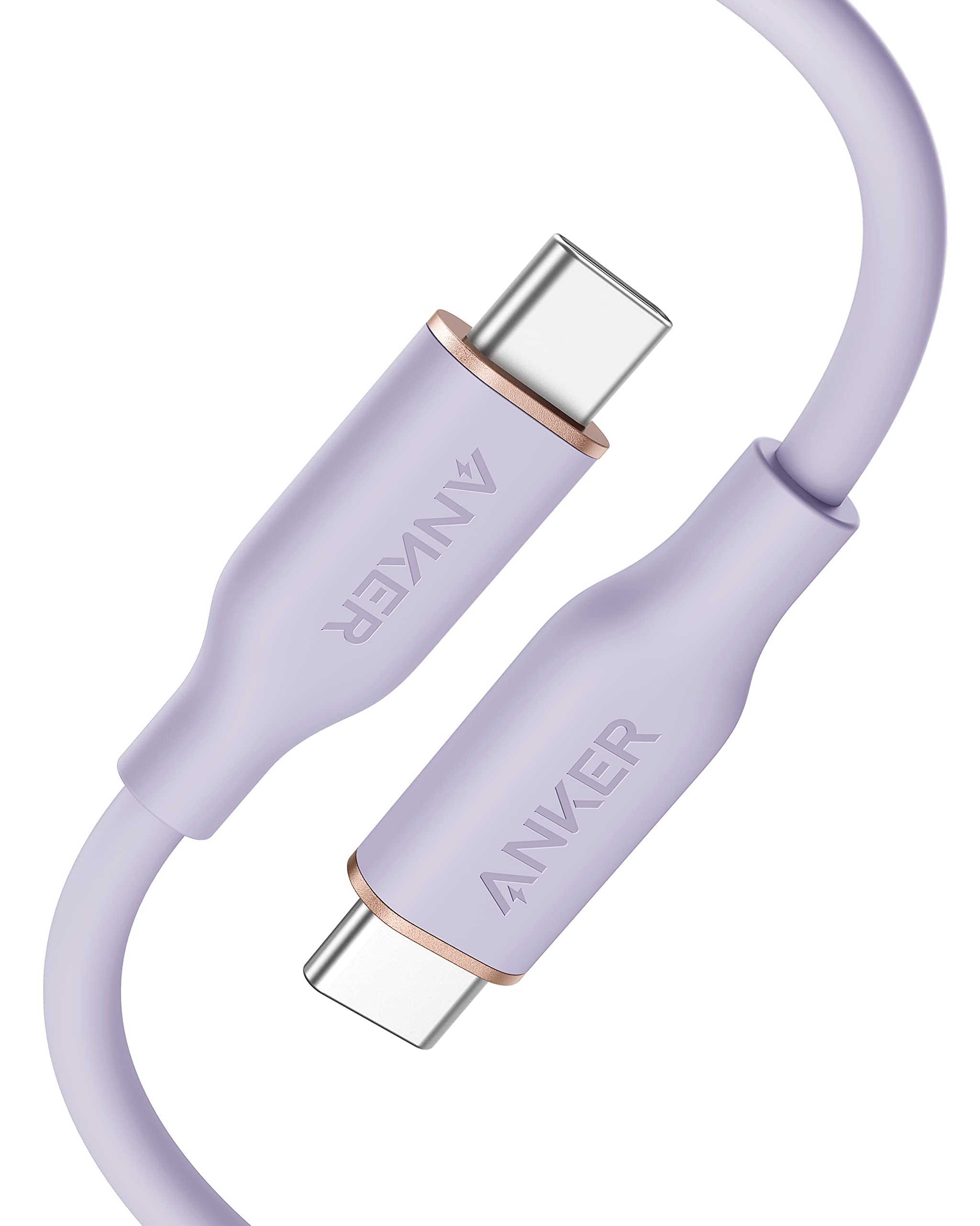 Anker PowerLine III Flow Cable Anker Cable PD Compatible Silicone Material 100W Compatible with iPhone 16 15 Galaxy iPad Pro Light USB-C & USB-C
Anker PowerLine III Flow Cable Anker Cable PD Compatible Silicone Material 100W Compatible with iPhone 16 15 Galaxy iPad Pro Light USB-C & USB-C