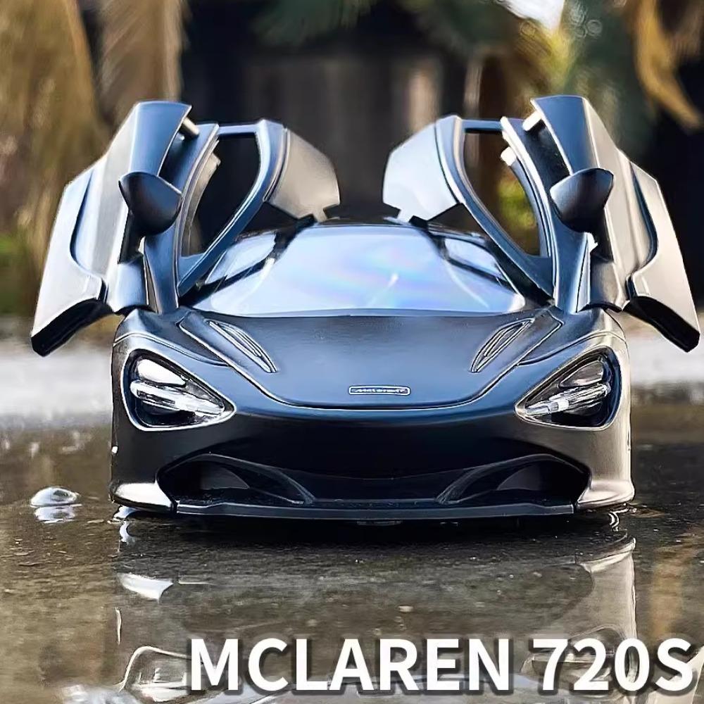 1/24 Модель автомобіля McLaren 720S. Іграшкова модель. Сплав, литий під тиском. Відступний механізм зі звуком. Світло. Модель автомобіля. Іграшка для хлопчиків. Колекція подарунків на день народження.
1/24 Модель автомобіля McLaren 720S. Іграшкова модель. Сплав, литий під тиском. Відступний механізм зі звуком. Світло. Модель автомобіля. Іграшка для хлопчиків. Колекція подарунків на день народження.