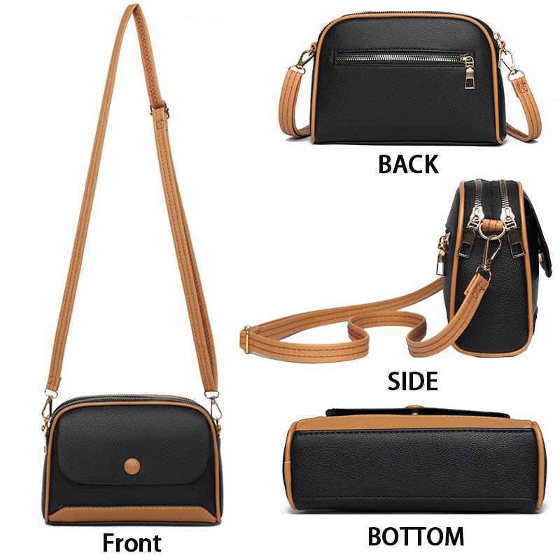 Trend women s bags 2025 new PU solid color with lid messenger bag women s shoulder bag mini bag чорний
Trend women s bags 2025 new PU solid color with lid messenger bag women s shoulder bag mini bag чорний