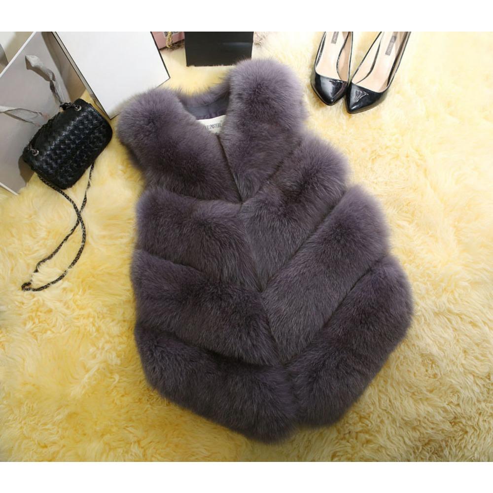 Пальто из искусственного лисьего меха Женский новый меховой жилет Женский средней длины Женский зимний жилет Плюшевый толстый жилет XXXL
Пальто из искусственного лисьего меха Женский новый меховой жилет Женский средней длины Женский зимний жилет Плюшевый толстый жилет XXXL