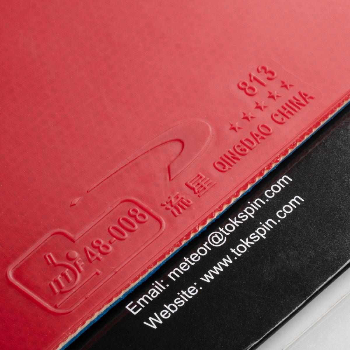 METEOR 813 PRO BI-POWER Накладка для настольного тенниса Уникальная двухцветная губка с двойной внутренней энергией Липкая наступательная губка для пинг-понга красный
METEOR 813 PRO BI-POWER Накладка для настольного тенниса Уникальная двухцветная губка с двойной внутренней энергией Липкая наступательная губка для пинг-понга красный