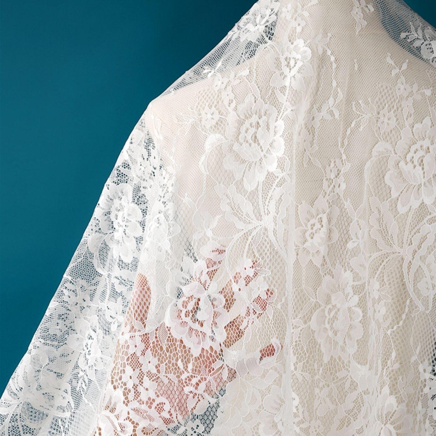 Big Brand Same French Eyelash Lace Fabric Wedding Dress Dress Clothes Fabric Tablecloth Curtain Accessories Black and White 1.5M&1M білий
Big Brand Same French Eyelash Lace Fabric Wedding Dress Dress Clothes Fabric Tablecloth Curtain Accessories Black and White 1.5M&1M білий