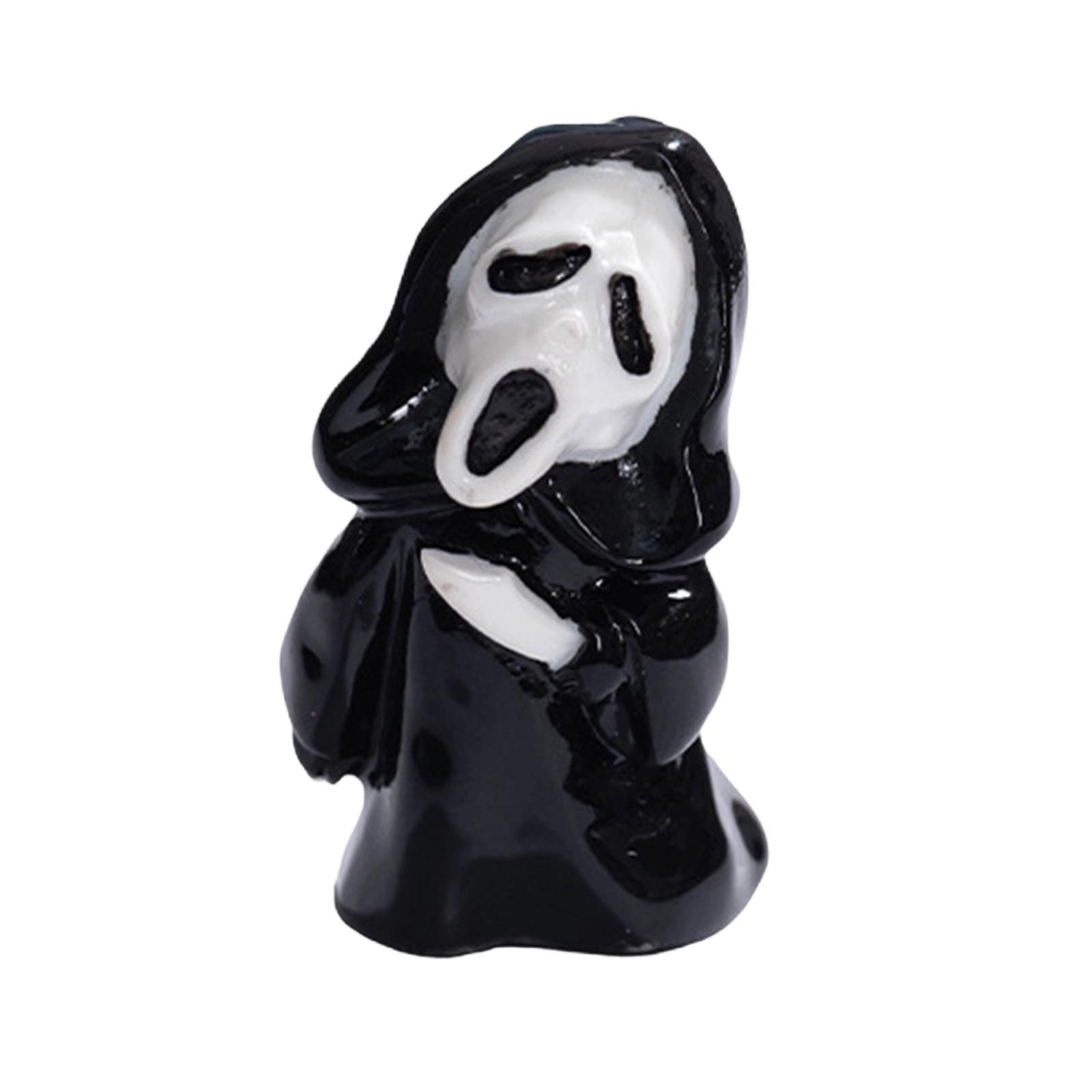 Resin Craft Figurine Desktop Decoration Ghost Face Killer Inspired Sculpture Horror Theme Collectible Ornament for Home Office Display One Size
Resin Craft Figurine Desktop Decoration Ghost Face Killer Inspired Sculpture Horror Theme Collectible Ornament for Home Office Display One Size