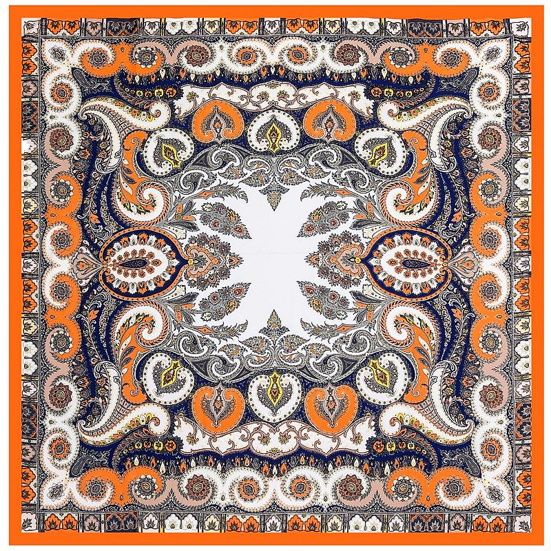 130cm Silk Scarf Square Scarf Fashion Pashmina Design Bohemian retro cashews Women Shawl Bandana Kerchief Scarves For Ladies 130x130cm
130cm Silk Scarf Square Scarf Fashion Pashmina Design Bohemian retro cashews Women Shawl Bandana Kerchief Scarves For Ladies 130x130cm