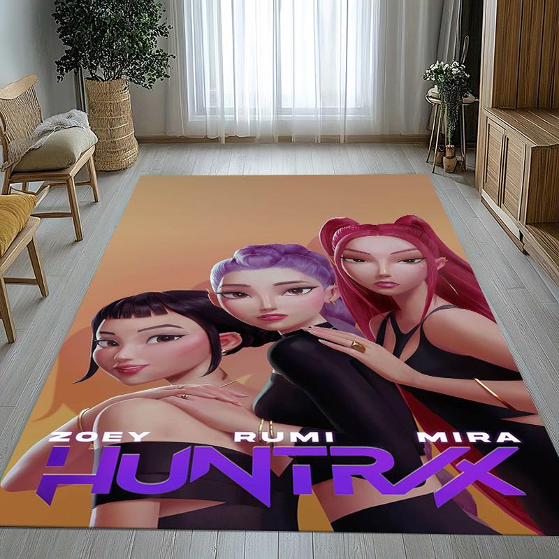 K-Pop Demon Hunters Golden Saja Boys Living Room Non-Slip Area Rug Soft Carpet for Bedroom Playroom Sofa,Home Decor Doormat 40x60cm
K-Pop Demon Hunters Golden Saja Boys Living Room Non-Slip Area Rug Soft Carpet for Bedroom Playroom Sofa,Home Decor Doormat 40x60cm