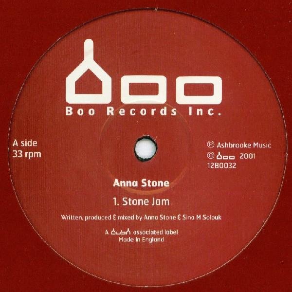 12inch Record ANNA STONE - Stone Jam 12BOO32 Boo Records Inc 2001 UK Dance & Electronica Used
12inch Record ANNA STONE - Stone Jam 12BOO32 Boo Records Inc 2001 UK Dance & Electronica Used