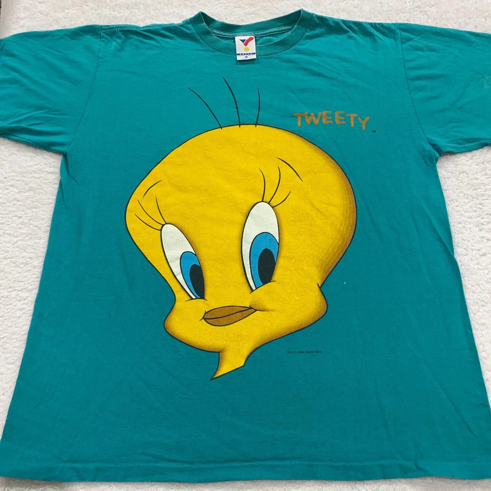 vintage 90s TWEETY LOONEY TUNES T-Shirt XL cartoon single stitch soft M
vintage 90s TWEETY LOONEY TUNES T-Shirt XL cartoon single stitch soft M