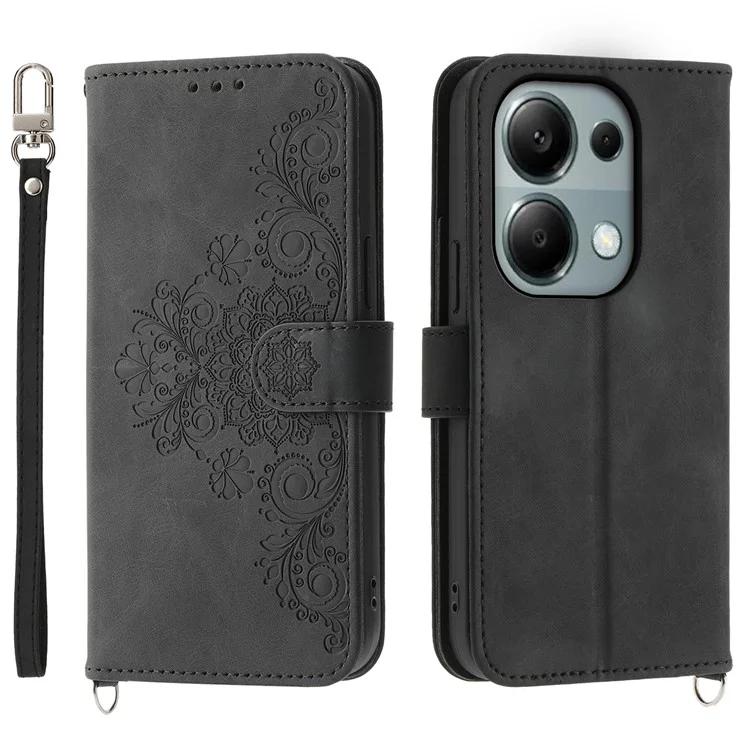 For Xiaomi Redmi Note 13 Pro 4G / Poco M6 Pro 4G Case Flower Pattern Skin-touch Phone Cover with 2 Straps
For Xiaomi Redmi Note 13 Pro 4G / Poco M6 Pro 4G Case Flower Pattern Skin-touch Phone Cover with 2 Straps
