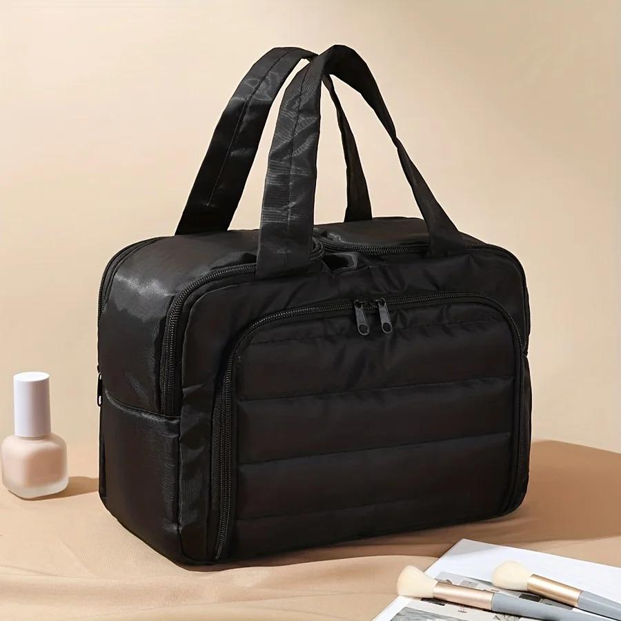 Travel Toiletry Bag Lightweight Wide Opening Fluffy Makeup Bag Storage Pouch Wash Kit Portable Handbag for Casual Travel чёрный
Travel Toiletry Bag Lightweight Wide Opening Fluffy Makeup Bag Storage Pouch Wash Kit Portable Handbag for Casual Travel чёрный