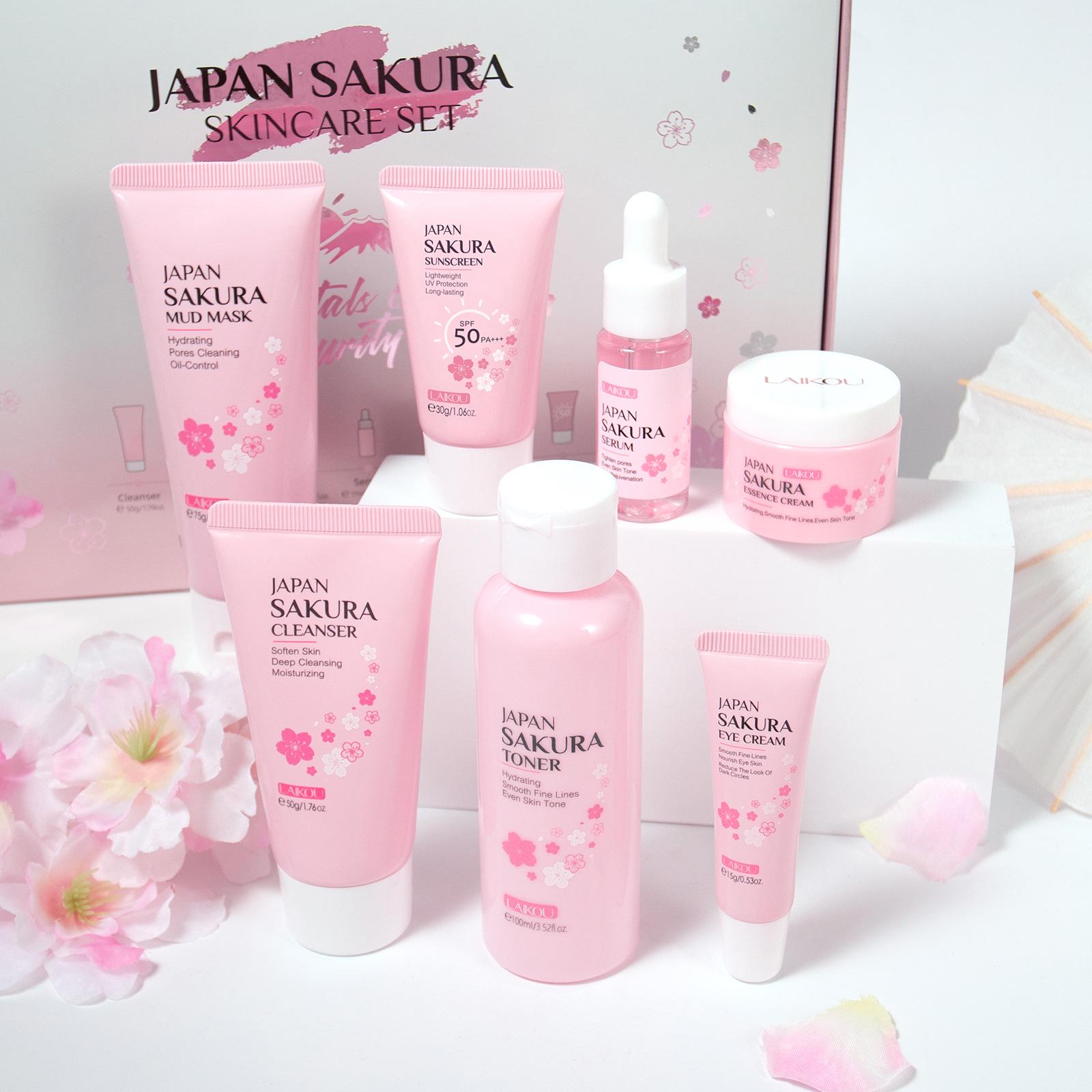 Leco Japan Набор для ухода за кожей «Сакура», 7 предметов (Версия грязевой маски)
Leco Japan Набор для ухода за кожей «Сакура», 7 предметов (Версия грязевой маски)
