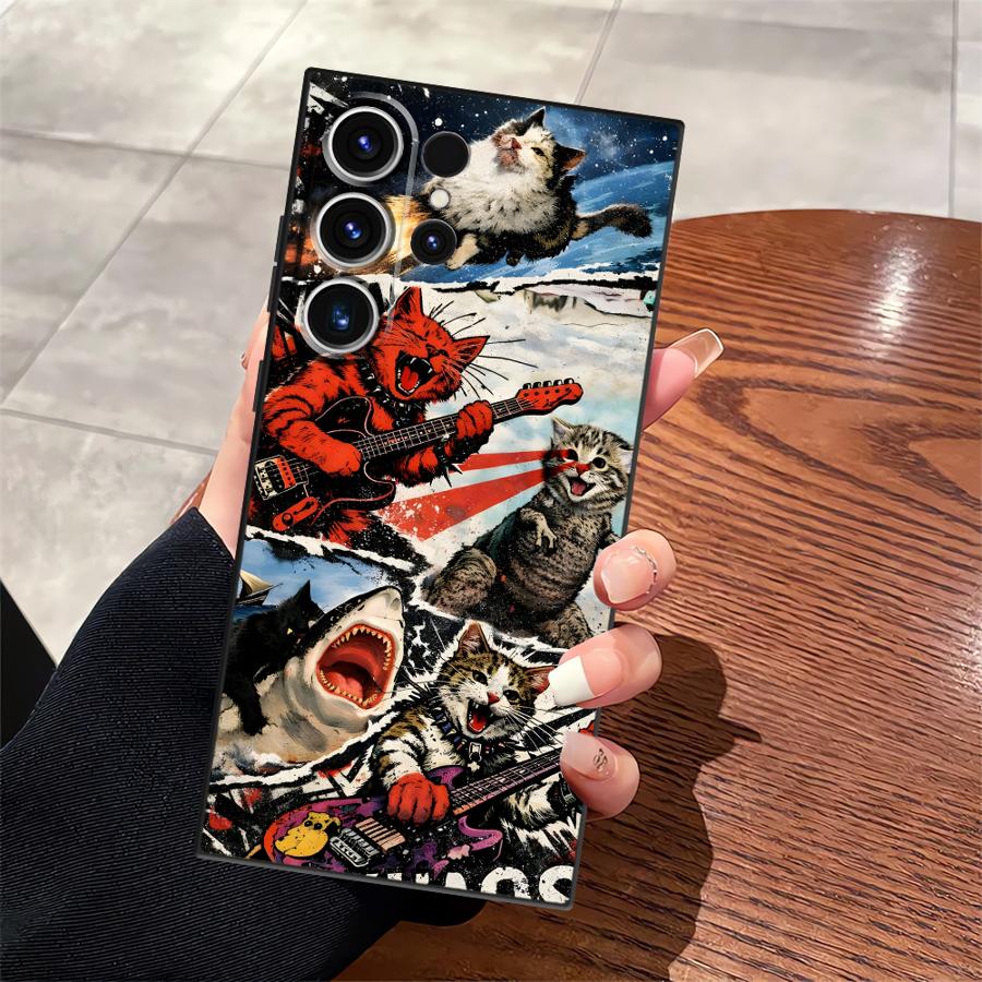 Cartoon Creative Cat Funda Phone Cover Case for Samsung Galaxy S26 Ultra S10 S9 S24 S21 FE S23 Note 20 8 9 10 S20 Ultra S25 Plus Galaxy Note10+
Cartoon Creative Cat Funda Phone Cover Case for Samsung Galaxy S26 Ultra S10 S9 S24 S21 FE S23 Note 20 8 9 10 S20 Ultra S25 Plus Galaxy Note10+