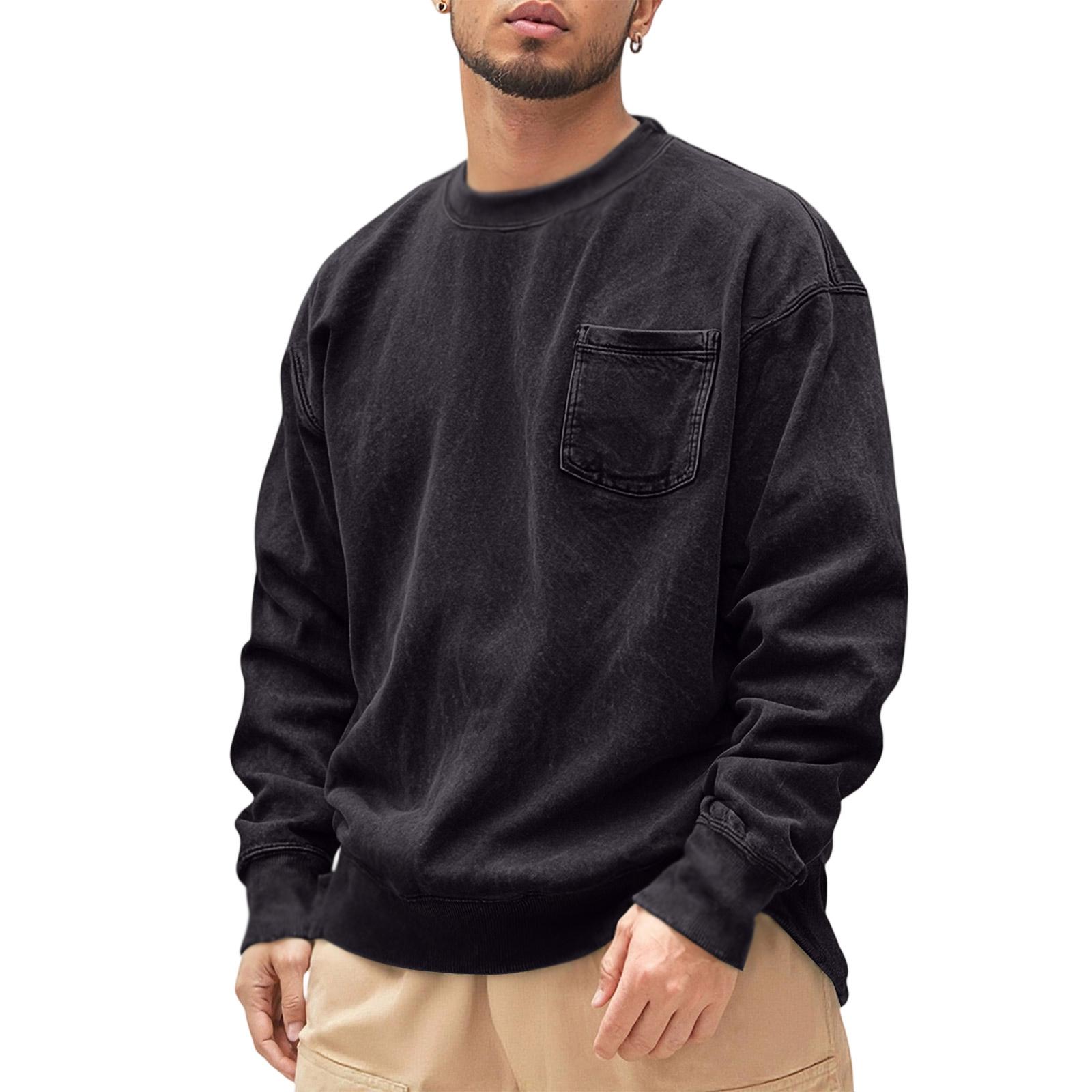 Men s Trend Loose Round Neck Hoodie Long Sleeves Leisure XL чорний
Men s Trend Loose Round Neck Hoodie Long Sleeves Leisure XL чорний