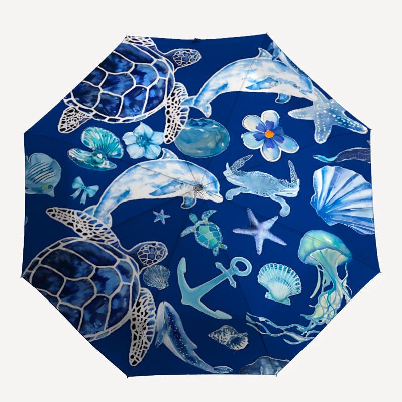 1pc Ocean Life Automatic Open/Close Umbrella, Windproof, Folding Compact Umbrella with Lightweight Design for Women/Men117
1pc Ocean Life Automatic Open/Close Umbrella, Windproof, Folding Compact Umbrella with Lightweight Design for Women/Men117