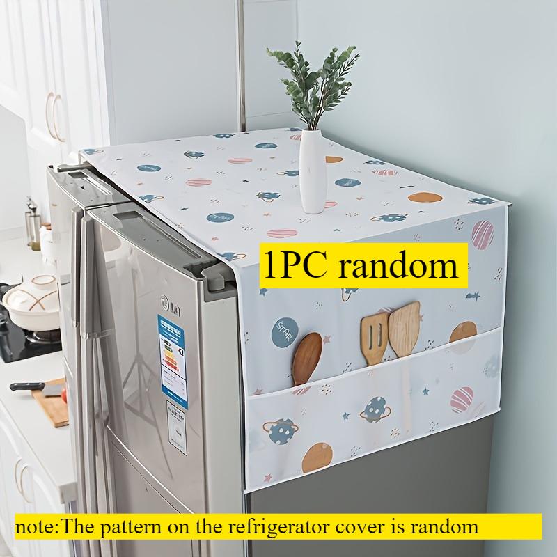 Modern Decorative Refrigerator Top Cover with Storage Bag, Multi-Functional Dust Cover, Easy Clean Organizer for Home
Modern Decorative Refrigerator Top Cover with Storage Bag, Multi-Functional Dust Cover, Easy Clean Organizer for Home