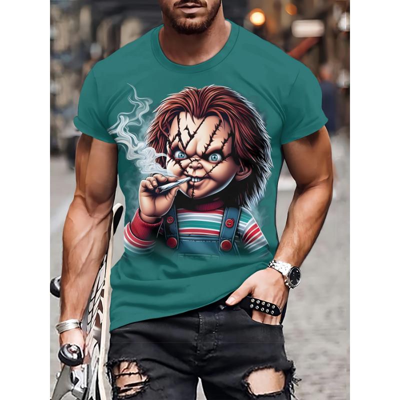 2025 Horror Movie Chucky 3d Print T-shirt Men Women Fashion Casual Short Sleeve T Shirt Halloween Gifts Tops Tee Man Clothes M
2025 Horror Movie Chucky 3d Print T-shirt Men Women Fashion Casual Short Sleeve T Shirt Halloween Gifts Tops Tee Man Clothes M