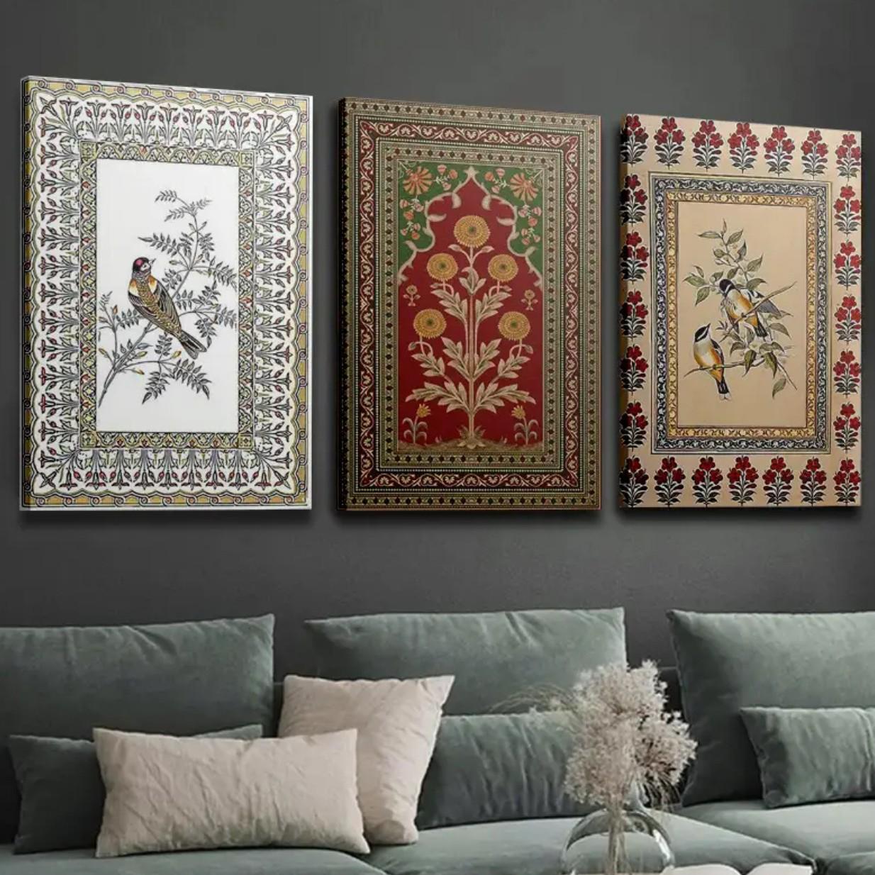 French Vintage Style Wall Art: Hallway, Living Room, Bedroom Decorative Paintings with Floral Retro Design 10x15
French Vintage Style Wall Art: Hallway, Living Room, Bedroom Decorative Paintings with Floral Retro Design 10x15