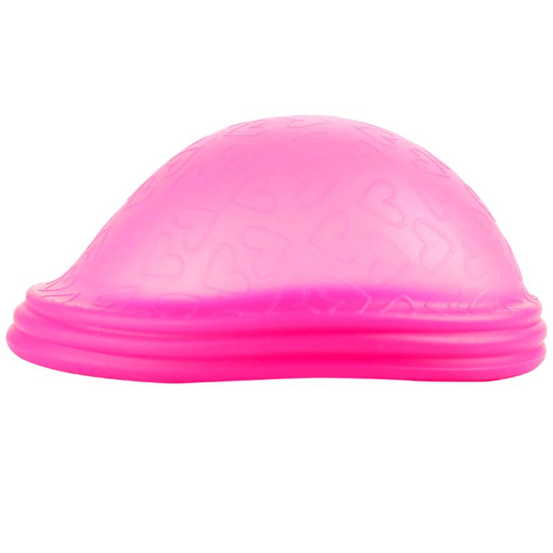 Силиконовый менструальный диск. Женская менструальная чаша может плавать вместо гигиенических салфеток. розовый