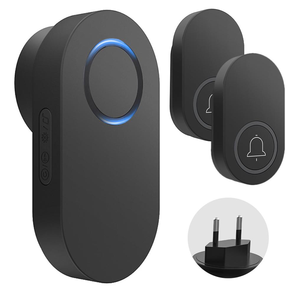 ML008-B-21EU 60 Melodies Wireless Self-Powered Doorbell Ring EU Plug/Black, 2 Transmitter + 1 Receiver A
ML008-B-21EU 60 Melodies Wireless Self-Powered Doorbell Ring EU Plug/Black, 2 Transmitter + 1 Receiver A