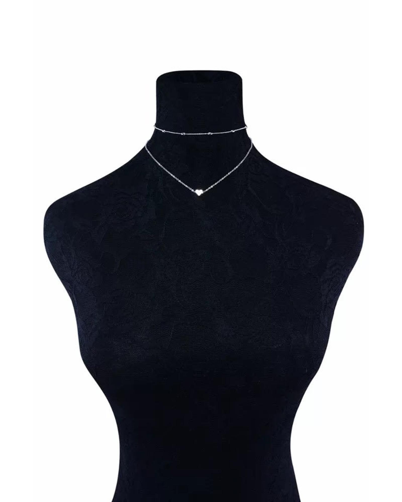 Azura Exchange Valentine Heart Shaped Layered Chain Necklace ONE SIZE серебряный
Azura Exchange Valentine Heart Shaped Layered Chain Necklace ONE SIZE серебряный