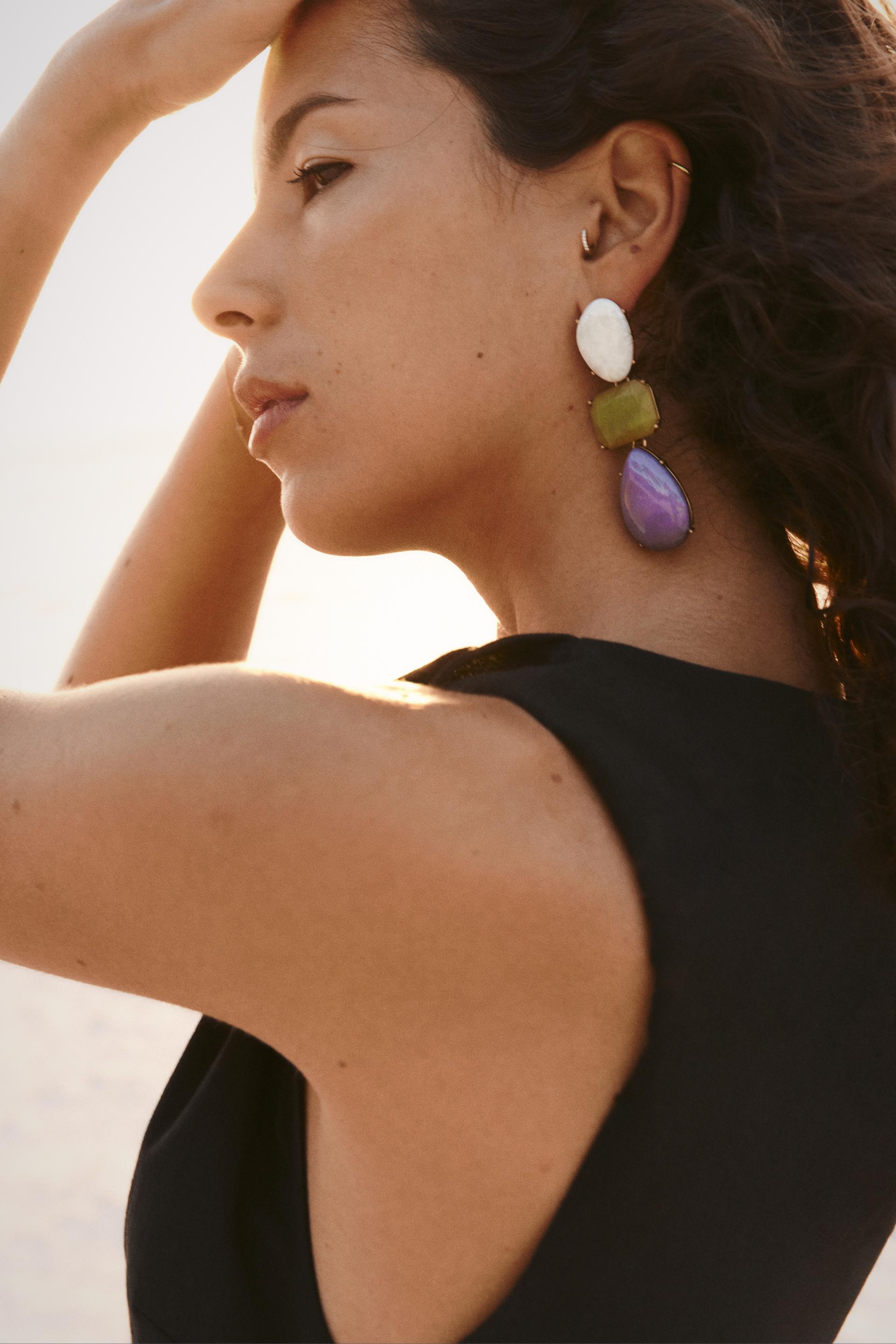 СЕРЬГИ С ТРОЙНЫМИ СТРАЗАМИ
СЕРЬГИ С ТРОЙНЫМИ СТРАЗАМИ