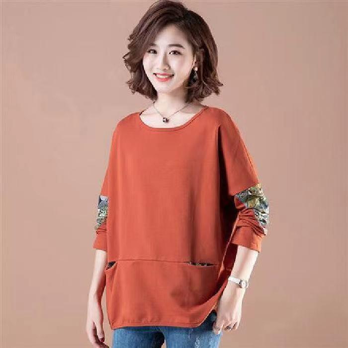 Women s Korean-Style Cotton Long Sleeve Sweatshirt - Loose Fit for Early Autumn. 4XL вина червоного кольору
Women s Korean-Style Cotton Long Sleeve Sweatshirt - Loose Fit for Early Autumn. 4XL вина червоного кольору