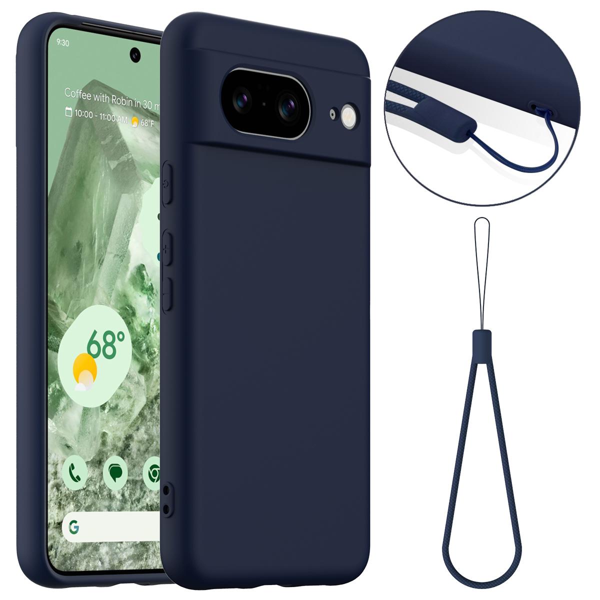 Чохол для Google Pixel 8 Сумісний з MagSafe Рідкий Силіконовий Чохол для Телефону зі Шнурком Dark Blue
Чохол для Google Pixel 8 Сумісний з MagSafe Рідкий Силіконовий Чохол для Телефону зі Шнурком Dark Blue