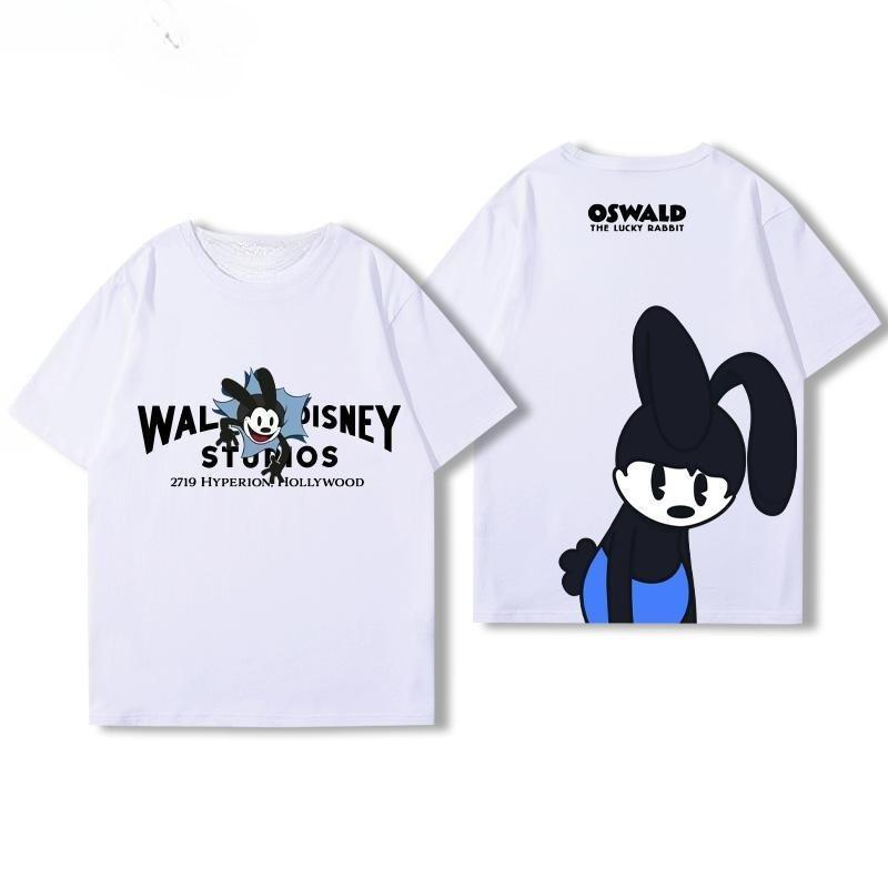 2025 Oswald Lucky Rabbit Mickey Mouse Short Sleeve Unisex and FeUnisex Couples Summer Cotton Loose Versatile TShirt Clothes S
2025 Oswald Lucky Rabbit Mickey Mouse Short Sleeve Unisex and FeUnisex Couples Summer Cotton Loose Versatile TShirt Clothes S