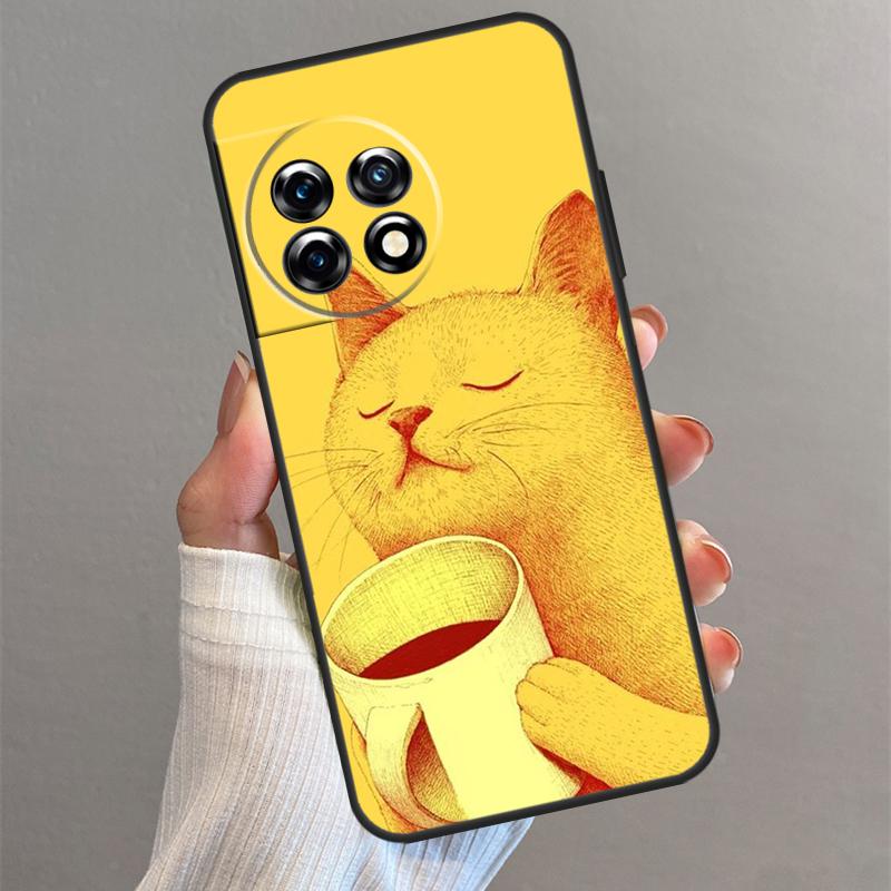 Cute Animal Cat Coffee Case For OnePlus 13 13R 13T 12 12R 11 10 Pro 10T 8T Nord CE 5 2 3 4 Lite N20 N30 Back Cover OnePlus Nord
Cute Animal Cat Coffee Case For OnePlus 13 13R 13T 12 12R 11 10 Pro 10T 8T Nord CE 5 2 3 4 Lite N20 N30 Back Cover OnePlus Nord