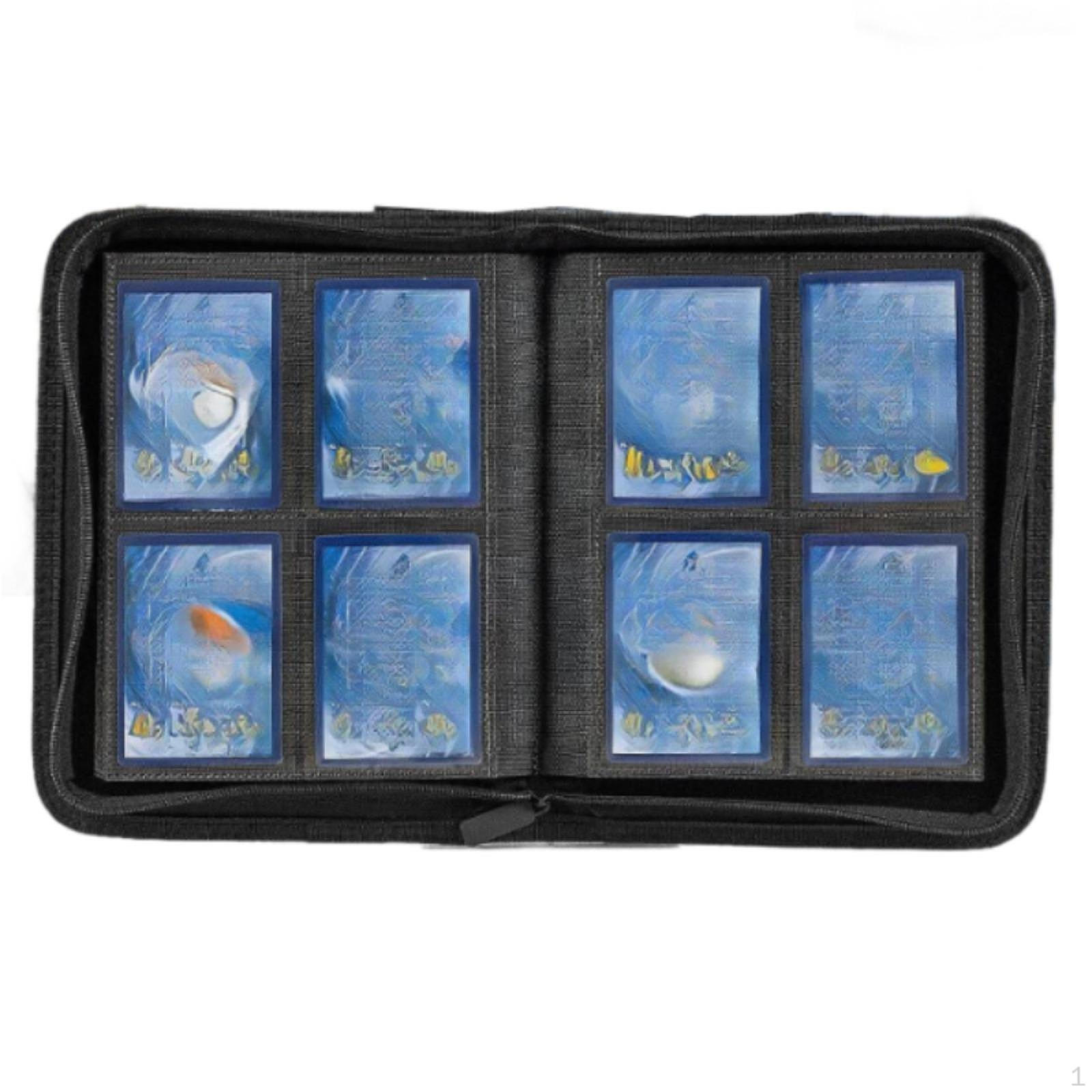 Альбом для хранения карточных игр с застежкой-молнией и разделителями для коллекционных карточек 4 grid
Альбом для хранения карточных игр с застежкой-молнией и разделителями для коллекционных карточек 4 grid