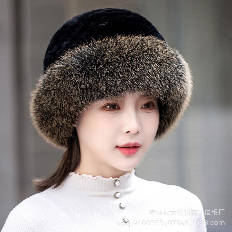 Модная меховая шапка из меха кролика, мех лисы, женская повседневная шапка из натурального меха чёрный
Модная меховая шапка из меха кролика, мех лисы, женская повседневная шапка из натурального меха чёрный