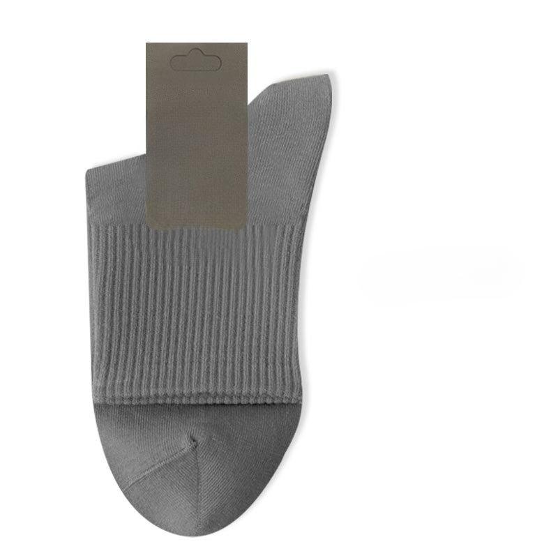 Мужские весенне-осенние деловые носки-трубы из чистого хлопка 7A, антибактериальные, влагоотводящие, дезодорирующие, бесшовные 1 pair серый
Мужские весенне-осенние деловые носки-трубы из чистого хлопка 7A, антибактериальные, влагоотводящие, дезодорирующие, бесшовные 1 pair серый