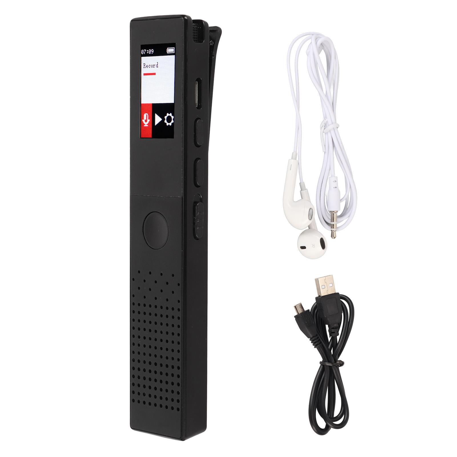 Voice Recorder Multifunction Intelligent Noise Reduction HiFi Stereo MP3 Player Digital Voice 32GB
Voice Recorder Multifunction Intelligent Noise Reduction HiFi Stereo MP3 Player Digital Voice 32GB