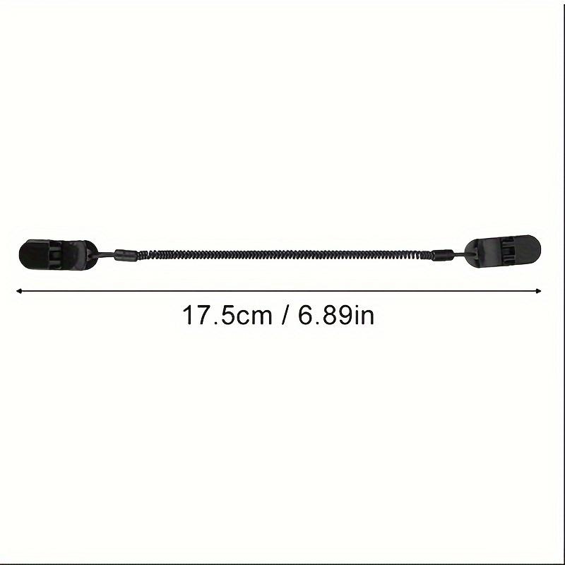 Fishing Hat Clips with Retractable Spring Cord, Adjustable Hat Holder, for Fishing, Hiking, Running,Camping чёрный
Fishing Hat Clips with Retractable Spring Cord, Adjustable Hat Holder, for Fishing, Hiking, Running,Camping чёрный