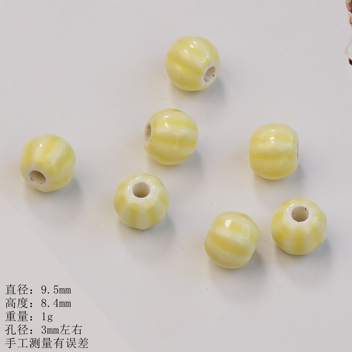 Watermelon beads 10mm loose beads beaded ceramic necklace handmade DIY material factory direct sales watermelon beads
Watermelon beads 10mm loose beads beaded ceramic necklace handmade DIY material factory direct sales watermelon beads