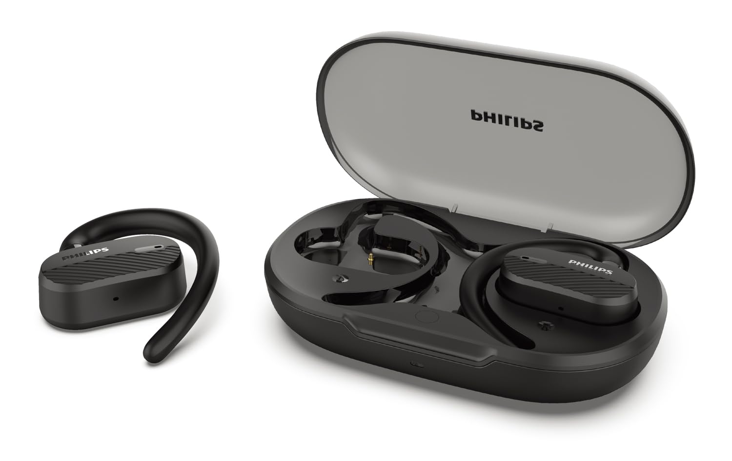 PHILIPS TAA6708 Черные полностью беспроводные наушники, которые не закрывают уши, водонепроницаемые, соответствуют стандарту IPX5, двухосевой механизм крепления на ухо, гарантия
PHILIPS TAA6708 Черные полностью беспроводные наушники, которые не закрывают уши, водонепроницаемые, соответствуют стандарту IPX5, двухосевой механизм крепления на ухо, гарантия
