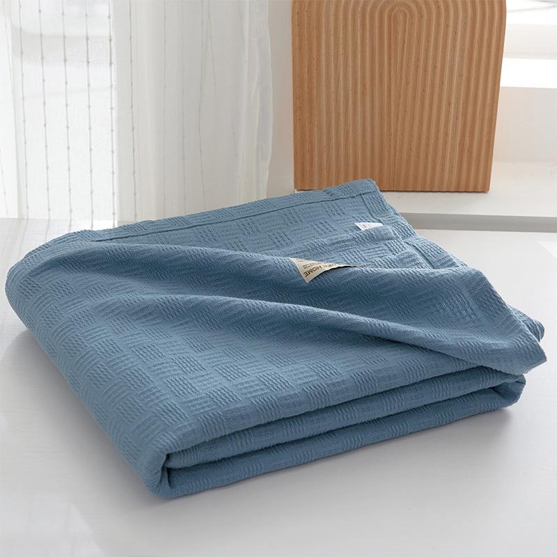 Постельное белье из 100% хлопка, обычное одеяло, одеяло, полностью хлопок, однотонное летнее одеяло, марля, одеяло, одеяло 150x200cm