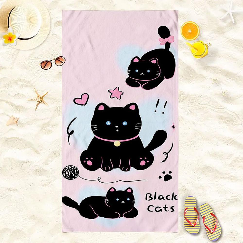 High-quality appearance level cartoon cute black cat series sports towel for gym, beach, seaside, yoga, sweat towel, quick absor W40*H60(CM)
High-quality appearance level cartoon cute black cat series sports towel for gym, beach, seaside, yoga, sweat towel, quick absor W40*H60(CM)
