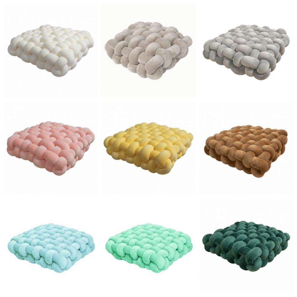 Nordic Knotted Stuffed Pillow Plush Instant Noodles Pillow Woven Chair Cushion Living Room светло-зеленый
Nordic Knotted Stuffed Pillow Plush Instant Noodles Pillow Woven Chair Cushion Living Room светло-зеленый