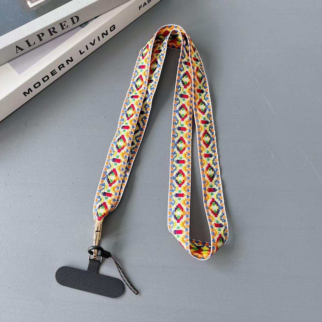 Retro Rhombus Neck Strap Rope Mobile Phone Crossbody Lanyard Strap Anti-drop Mobile Phone Rope Clip Mobile Phone Shell Rope
Retro Rhombus Neck Strap Rope Mobile Phone Crossbody Lanyard Strap Anti-drop Mobile Phone Rope Clip Mobile Phone Shell Rope