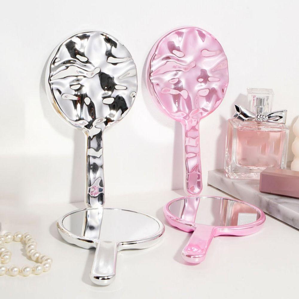 Clear Water Ripple Makeup Mirror High definition Round Beauty Mirror Makeup Tool розовый
Clear Water Ripple Makeup Mirror High definition Round Beauty Mirror Makeup Tool розовый