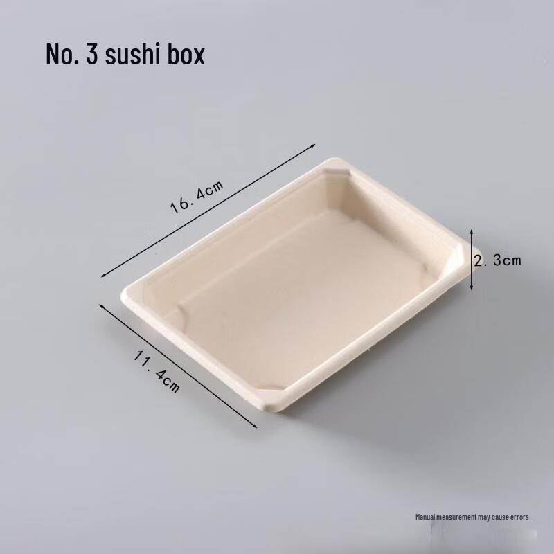 Yipan Disposable Bagasse Sushi Takeout Container
Yipan Disposable Bagasse Sushi Takeout Container