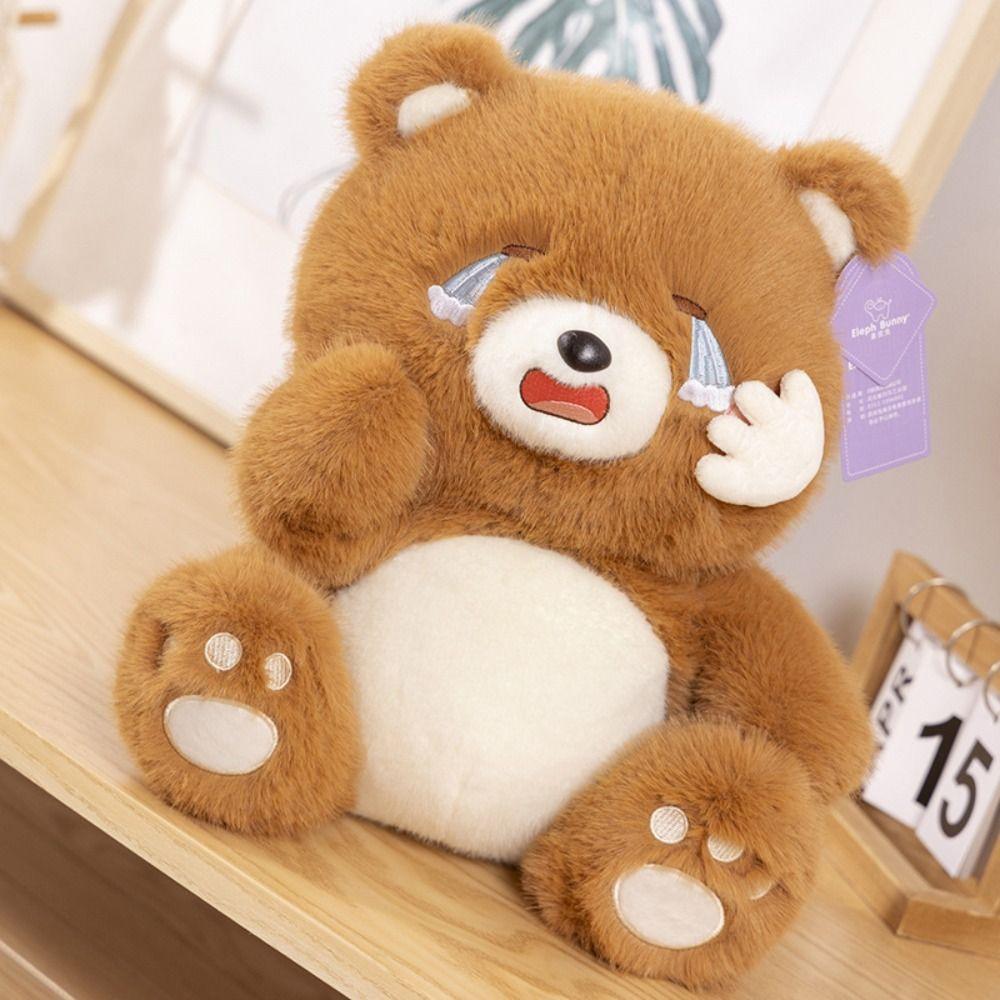 Soft Cry Bear Stuffed Soft Dolls PP Cotton Animals Stuffed Doll Bear Plush Toys Children Girl Style A
Soft Cry Bear Stuffed Soft Dolls PP Cotton Animals Stuffed Doll Bear Plush Toys Children Girl Style A
