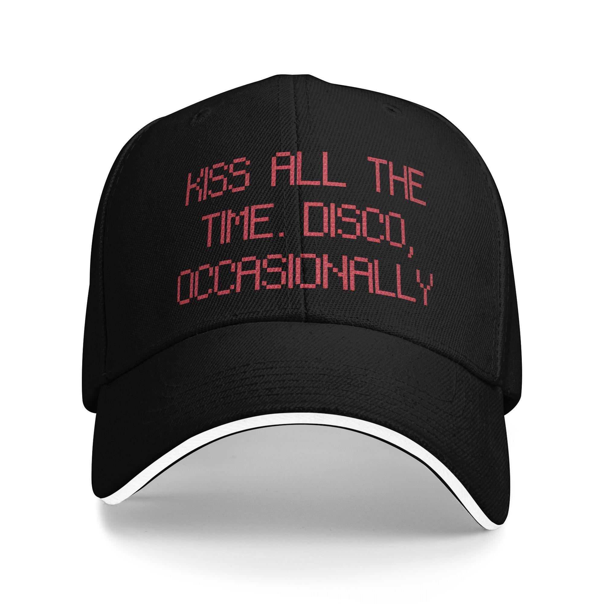 New Album Kiss All The Time Disco Occasionally Baseball Cap Outdoor Sport Trucker Hat Men Adult y2k Retro Print Baseball Caps One Size
New Album Kiss All The Time Disco Occasionally Baseball Cap Outdoor Sport Trucker Hat Men Adult y2k Retro Print Baseball Caps One Size