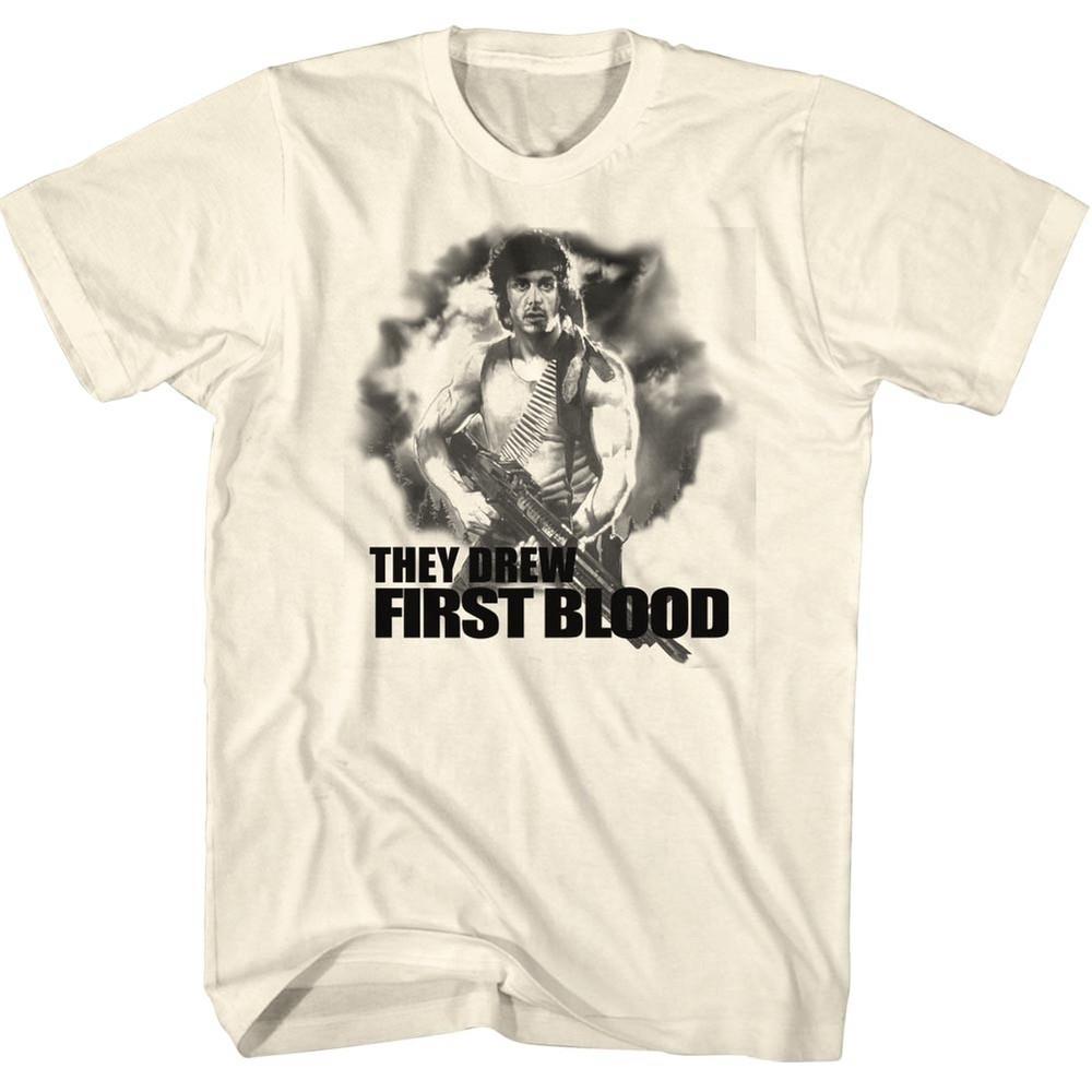 John RAMBO T-SHIRT Mens New Size SM5XL First Blood Natural Color Cotton Movie Unisex T-Shirt XL
John RAMBO T-SHIRT Mens New Size SM5XL First Blood Natural Color Cotton Movie Unisex T-Shirt XL
