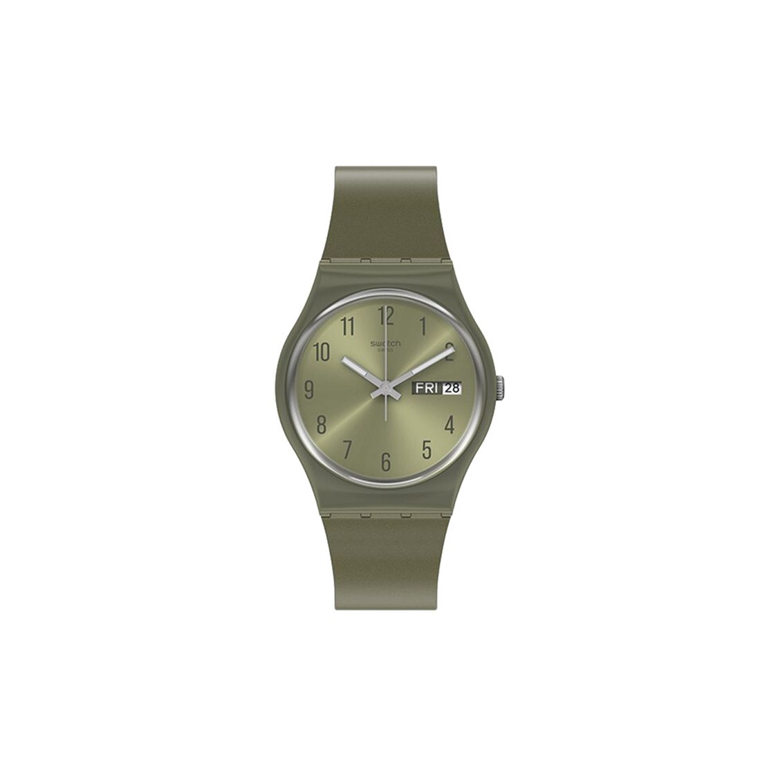 Swatch Gent Series Quartz Movement Pearl Green Modern Minimalist Waterproof Trend Unisex Watch 34mm Green Dial Plastic Case Silicone Strap GG712 GG712
Swatch Gent Series Quartz Movement Pearl Green Modern Minimalist Waterproof Trend Unisex Watch 34mm Green Dial Plastic Case Silicone Strap GG712 GG712