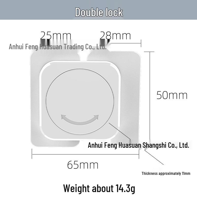 Multi-Functional Child Safety Lock: No-Drill Protection for Baby, Cabinet, Door, Refrigerator, and Window
Multi-Functional Child Safety Lock: No-Drill Protection for Baby, Cabinet, Door, Refrigerator, and Window