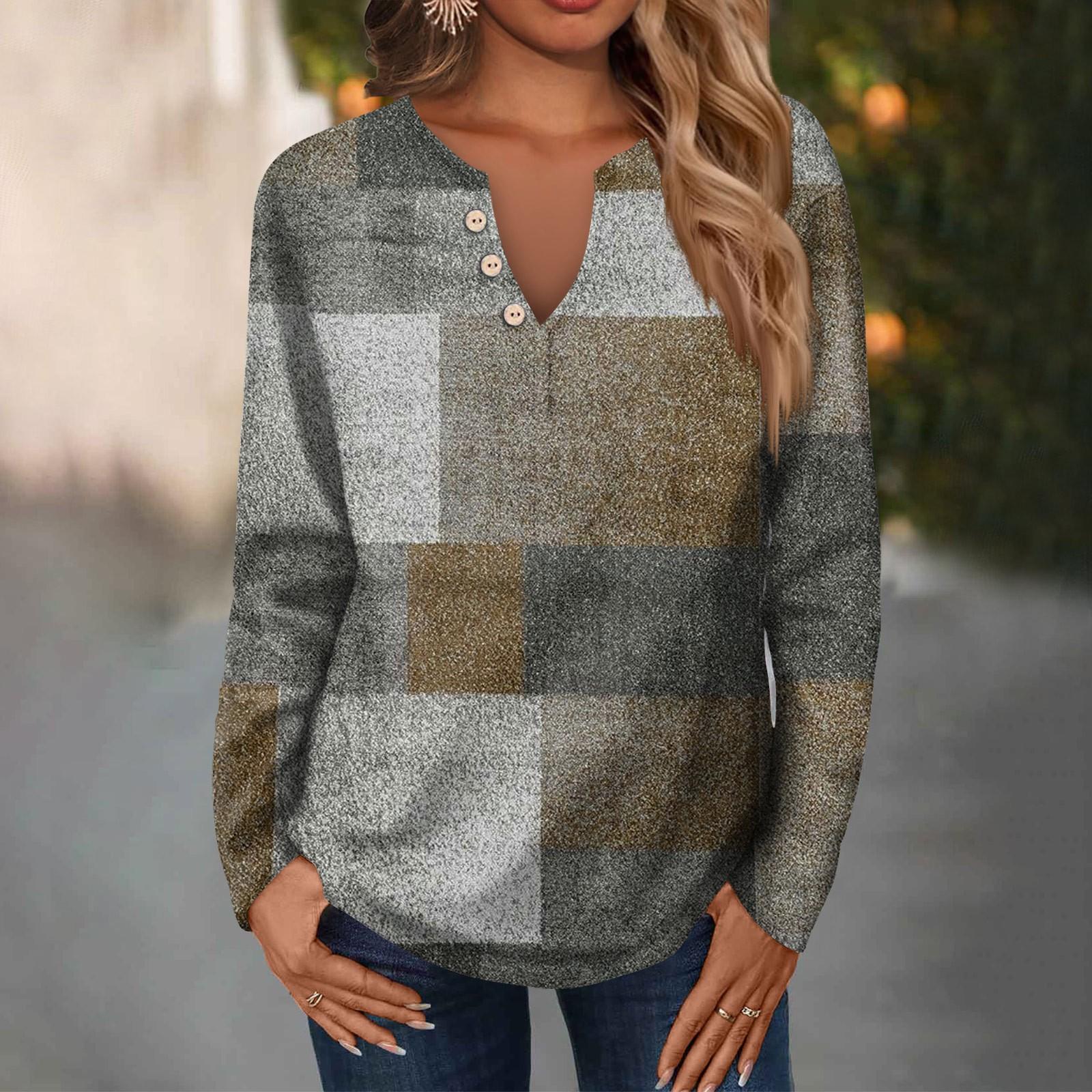 Женская модная повседневная свободная футболка с v-образным вырезом и длинным рукавом, женский топ с декоративными пуговицами XL хаки
Женская модная повседневная свободная футболка с v-образным вырезом и длинным рукавом, женский топ с декоративными пуговицами XL хаки
