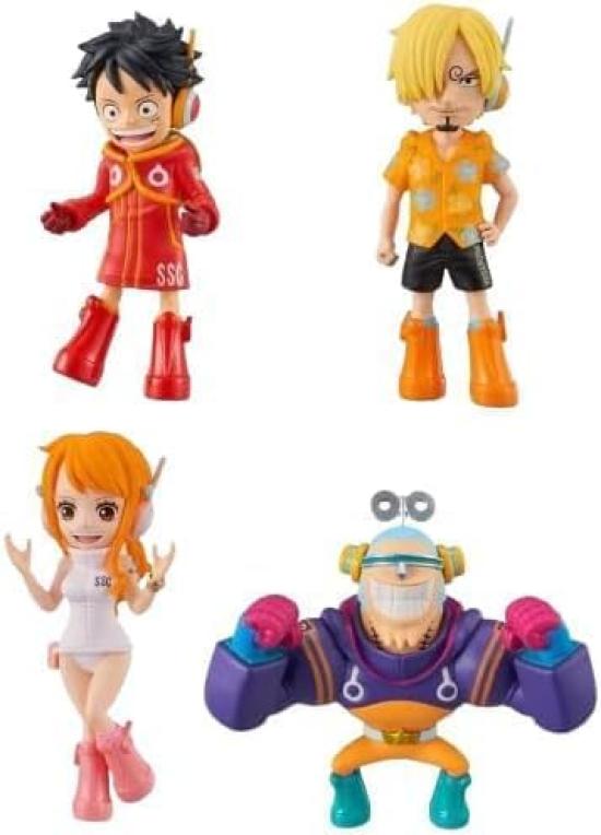 One Piece World коллекционная фигурка Яйцеголовый 1 Яйцеголовый выпуск фигурка 7 см набор из 4 штук примерно. (Луффи, Санджи, Нами, Фрэнки))
One Piece World коллекционная фигурка Яйцеголовый 1 Яйцеголовый выпуск фигурка 7 см набор из 4 штук примерно. (Луффи, Санджи, Нами, Фрэнки))