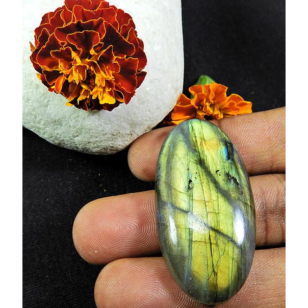 Natural Labradorite Golden Flash Oval Cabochon Loose Gemstone 23X48X08 MM PP-1531
Natural Labradorite Golden Flash Oval Cabochon Loose Gemstone 23X48X08 MM PP-1531