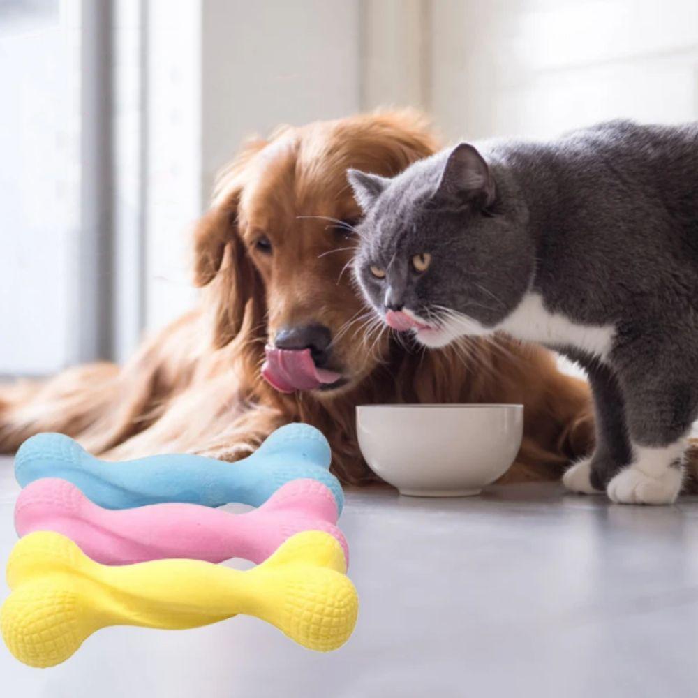Bite Resistant Bones Shape Dog Toys Soft Dog Bite Bone Toy Creative Dog Molar Stick Teeth Cleaning рожевий
Bite Resistant Bones Shape Dog Toys Soft Dog Bite Bone Toy Creative Dog Molar Stick Teeth Cleaning рожевий